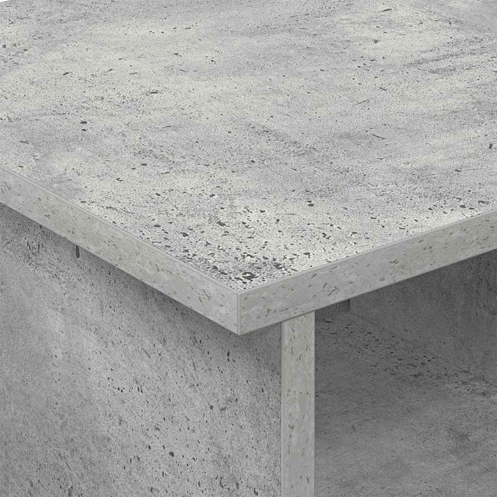 TV-bord Beton Grå 68,5 x 35 x 35 cm Konstrueret træ