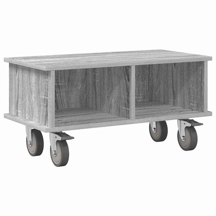 TV-bord 68,5 x 35 x 35 cm Grå Sonoma Konstrueret træ