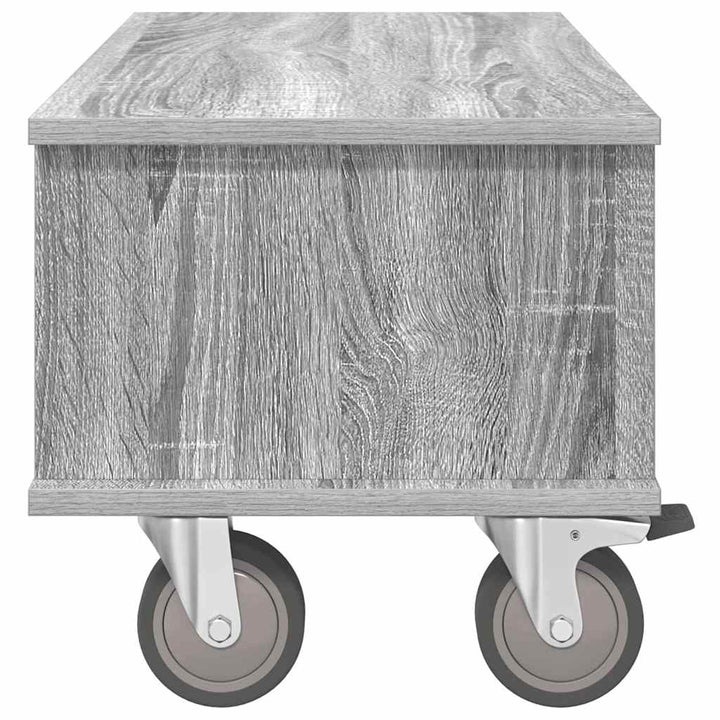 TV-bord Grå Sonoma 68,5 x 35 x 35 cm Konstrueret træ