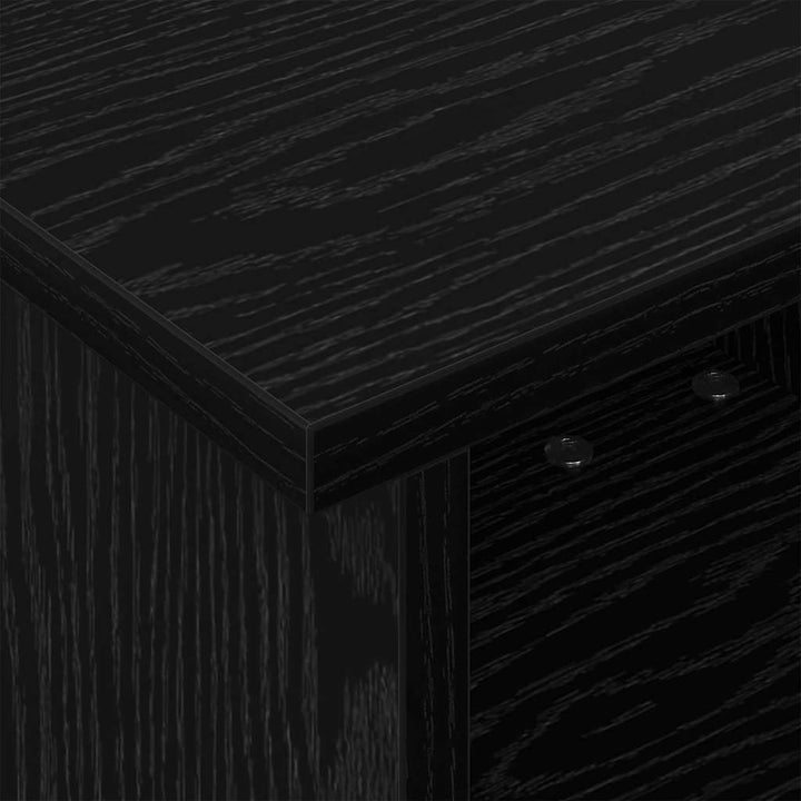TV-bord Sort eg 37 x 35 x 35 cm Konstrueret træ