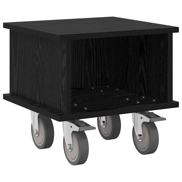 TV-bord Sort eg 37 x 35 x 35 cm Konstrueret træ
