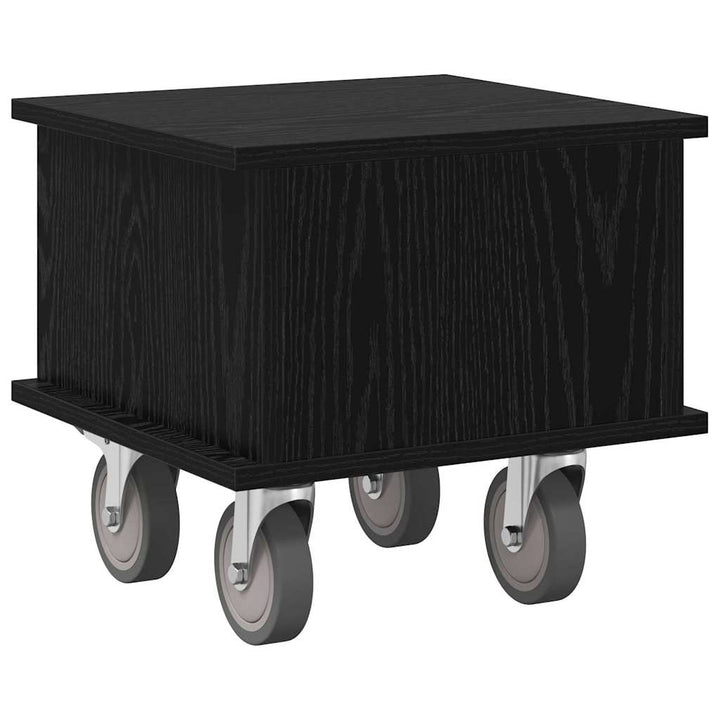 TV-bord Sort eg 37 x 35 x 35 cm Konstrueret træ