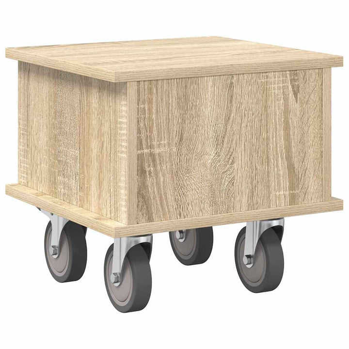 TV-bord 37 x 35 x 35 cm Sonoma eg Konstrueret træ