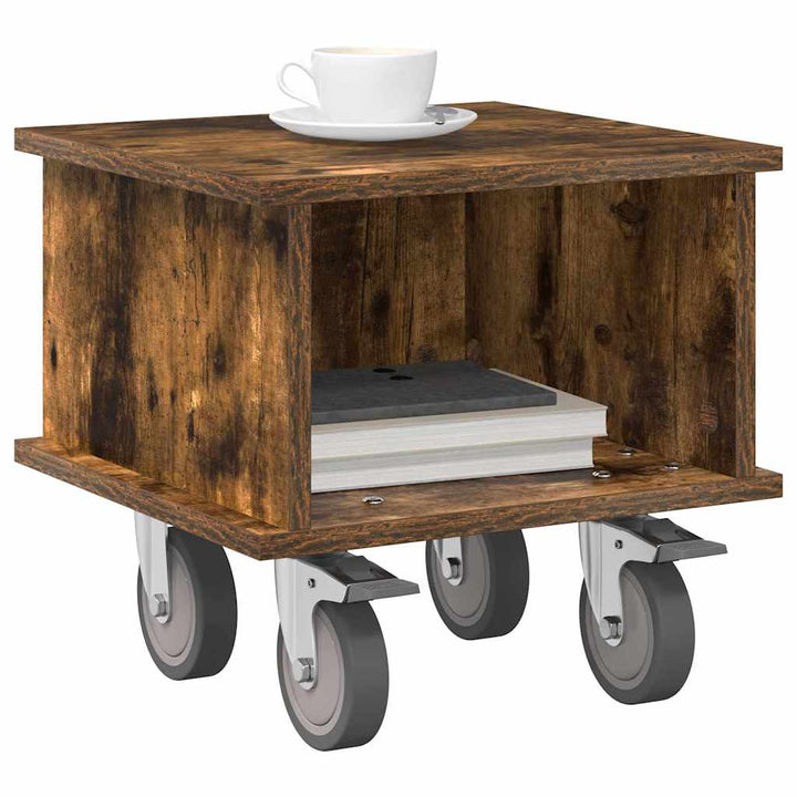 TV-bord Røget eg 37 x 35 x 35 cm Konstrueret træ