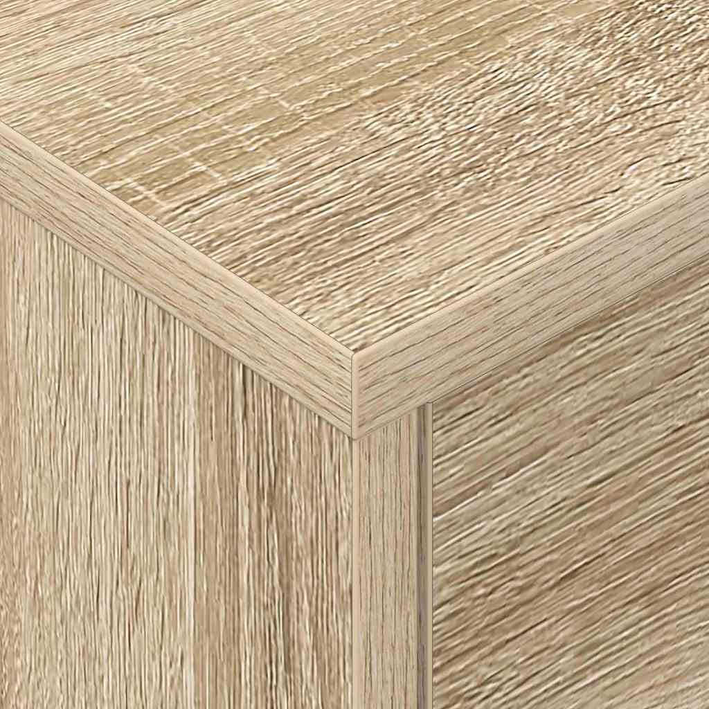 Sengebord Sonoma eg 40,5 x 40 x 48 cm Konstrueret træ