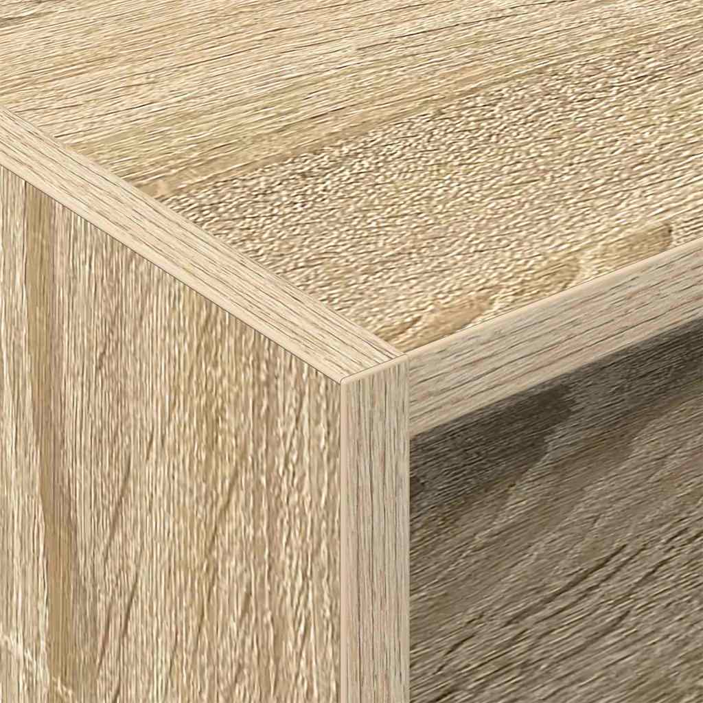 Pladeskab med hylde Sonoma eg 78,5 x 35 x 45 cm Konstrueret træ