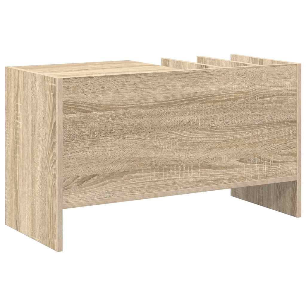Pladeskab med hylde Sonoma eg 78,5 x 35 x 45 cm Konstrueret træ