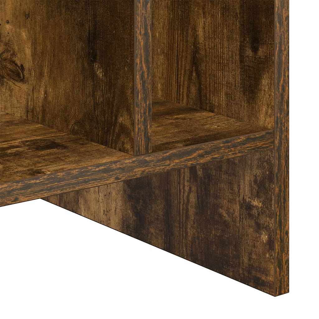 Pladeskab Røget eg 78,5 x 35 x 45 cm Konstrueret træ