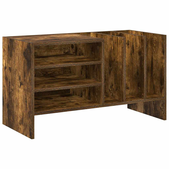 Pladeskab Røget eg 78,5 x 35 x 45 cm Konstrueret træ