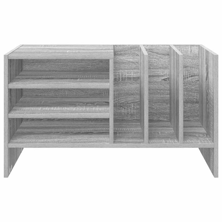 Pladeskab Grå Sonoma 78,5 x 35 x 45 cm Konstrueret træ