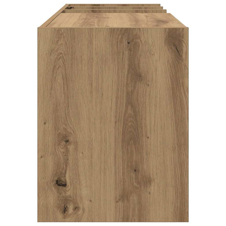 Pladeskab Artisan Egetræ 78,5 x 35 x 45 cm Konstrueret træ