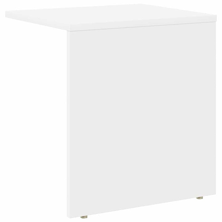 Endebord Hvid 37 x 32 x 40 cm Konstrueret træ