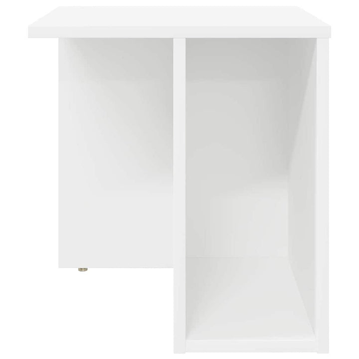 Endebord Hvid 37 x 32 x 40 cm Konstrueret træ