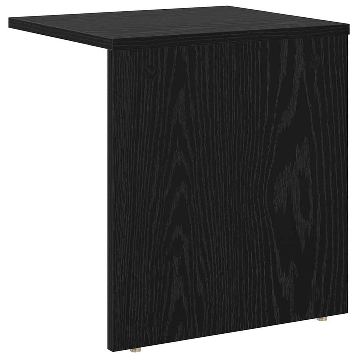 Endebord Sort eg 37 x 32 x 40 cm Konstrueret træ