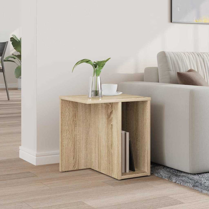 Endebord Sonoma eg 37 x 32 x 40 cm Konstrueret træ