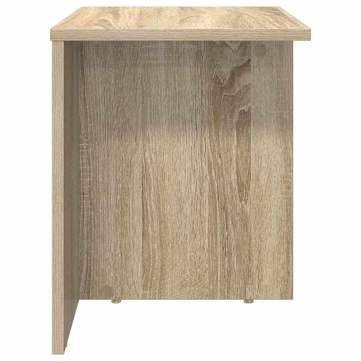 Endebord 2 pcs Sonoma eg 37 x 32 x 40 cm Konstrueret træ