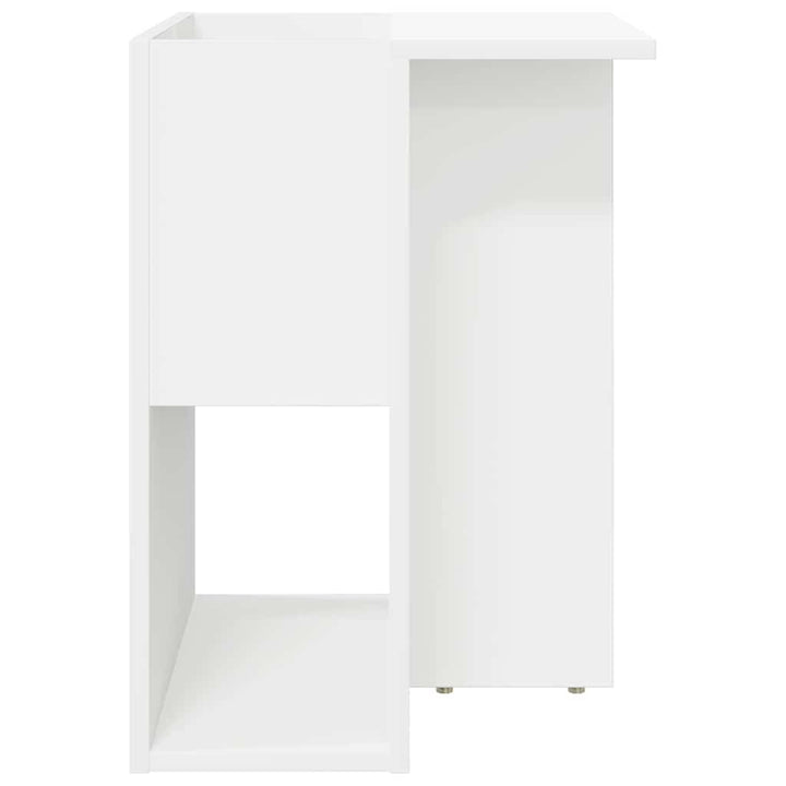 Endebord Hvid 35 x 40 x 55 cm Konstrueret træ