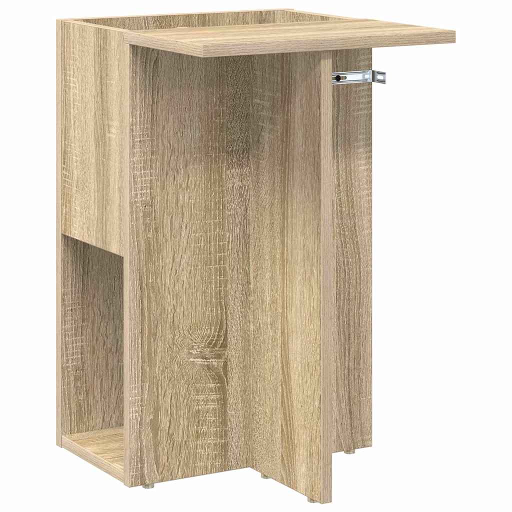 Endebord Sonoma eg 35 x 40 x 55 cm Konstrueret træ