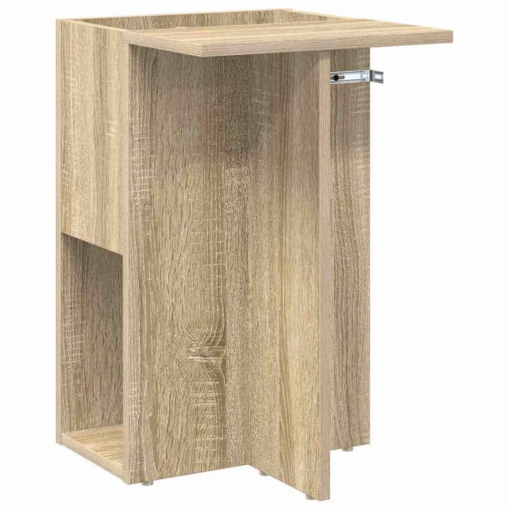 Endebord Sonoma eg 35 x 40 x 55 cm Konstrueret træ