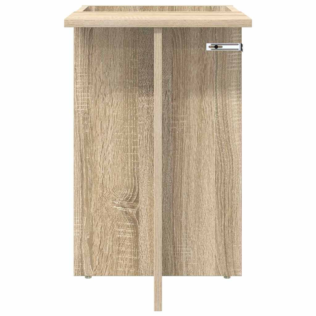 Endebord Sonoma eg 35 x 40 x 55 cm Konstrueret træ