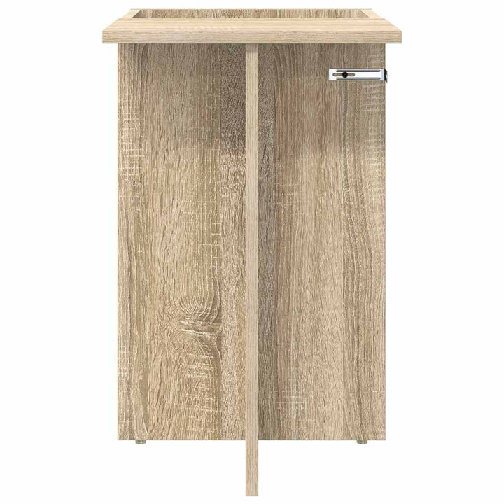 Endebord Sonoma eg 35 x 40 x 55 cm Konstrueret træ