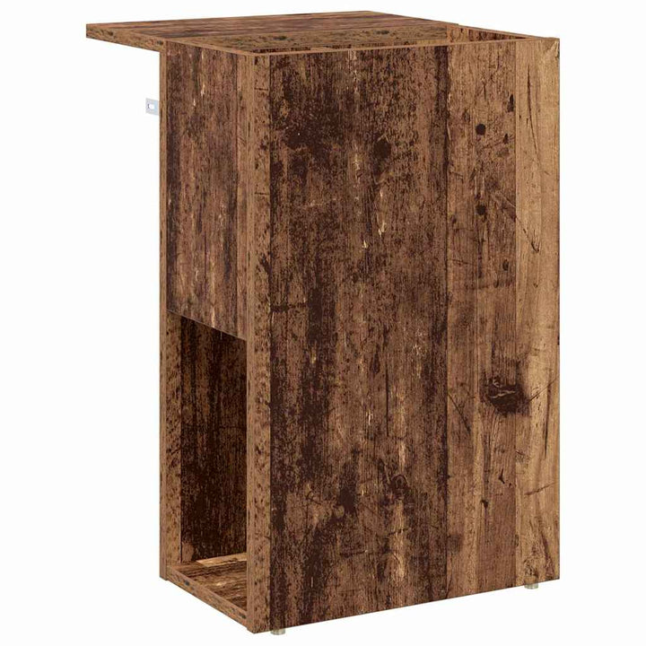 Endebord Gammelt træ 35 x 40 x 55 cm Konstrueret træ
