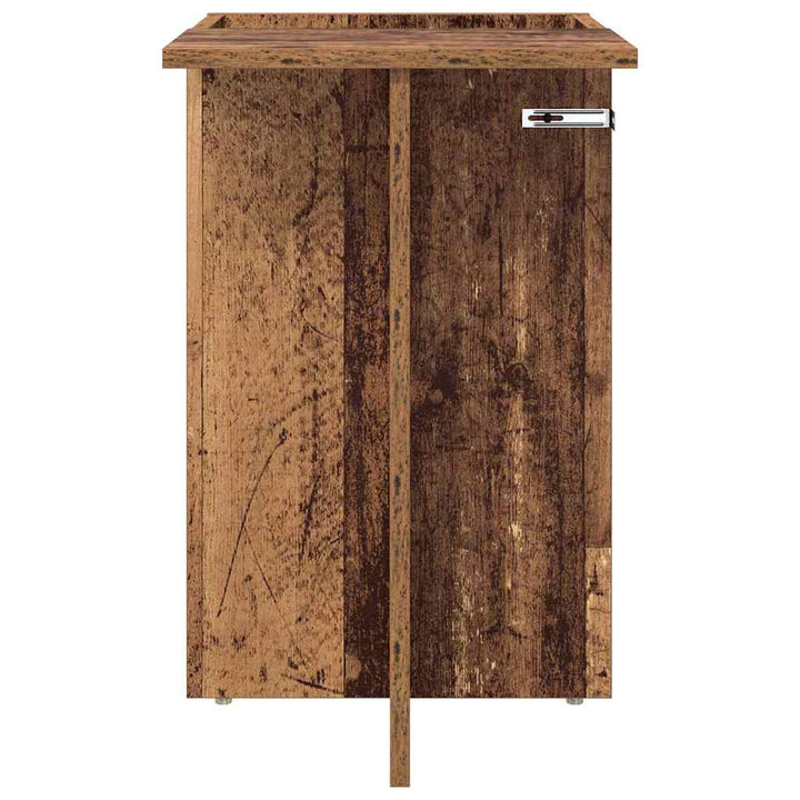 Endebord Gammelt træ 35 x 40 x 55 cm Konstrueret træ