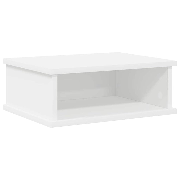 Sengebord 2 stk. Hvid 40 x 31 x 15 cm Konstrueret træ