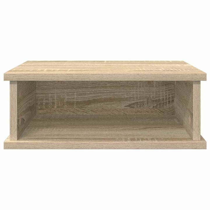 Sengebord 2 stk. Sonoma eg 40 x 31 x 15 cm Konstrueret træ
