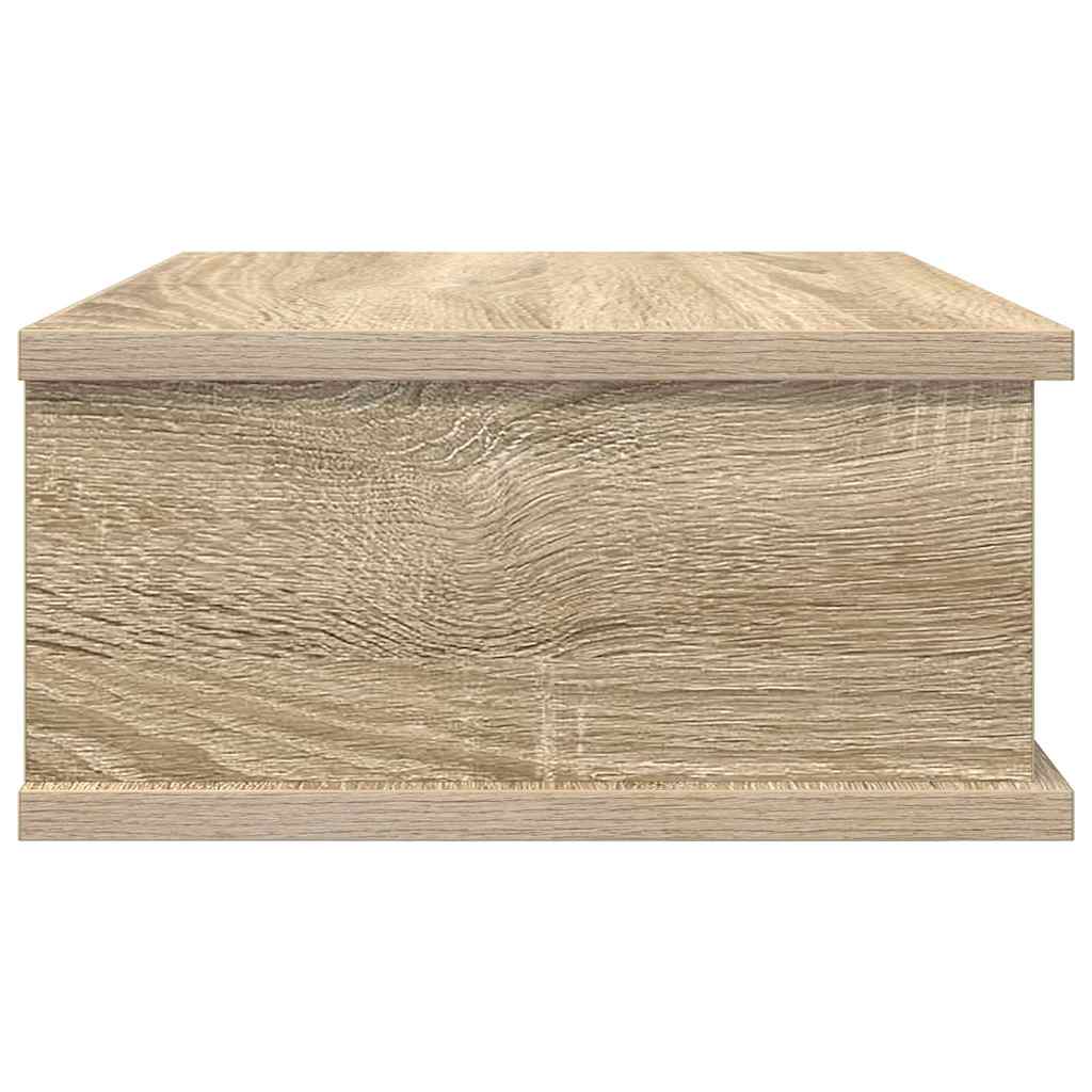 Sengebord 2 stk. Sonoma eg 40 x 31 x 15 cm Konstrueret træ
