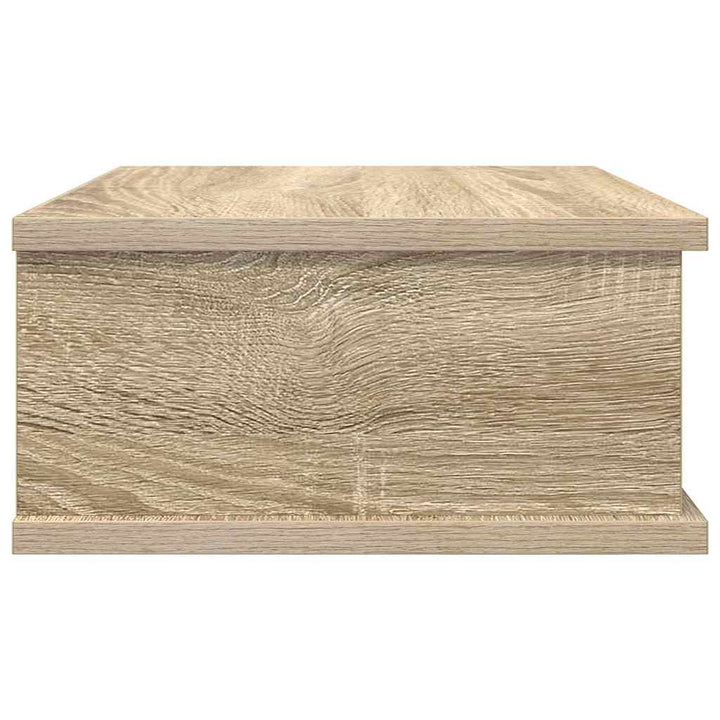 Sengebord 2 stk. Sonoma eg 40 x 31 x 15 cm Konstrueret træ