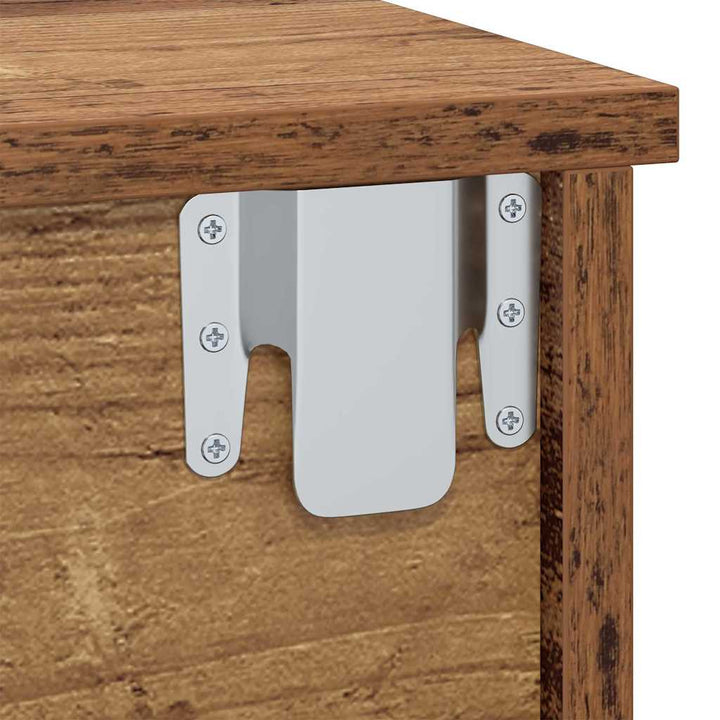 Sengebord Gammelt træ 40 x 31 x 15 cm Konstrueret træ