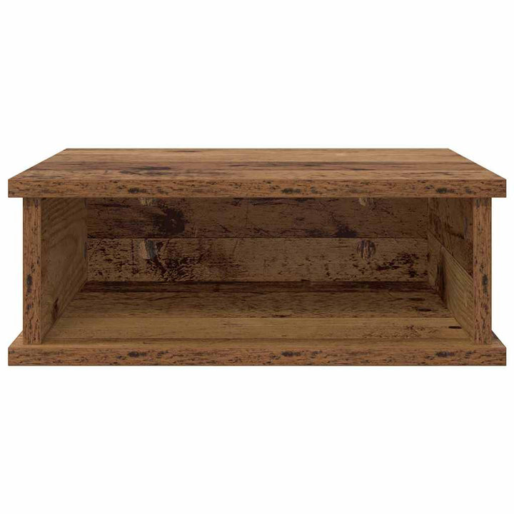Sengebord 2 pcs Gammelt træ 40 x 31 x 15 cm Konstrueret træ