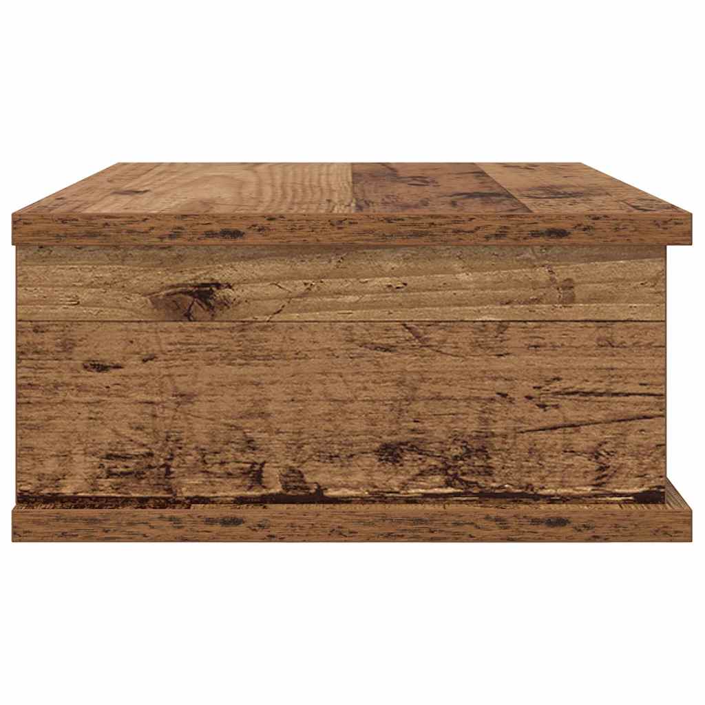 Sengebord 2 pcs Gammelt træ 40 x 31 x 15 cm Konstrueret træ