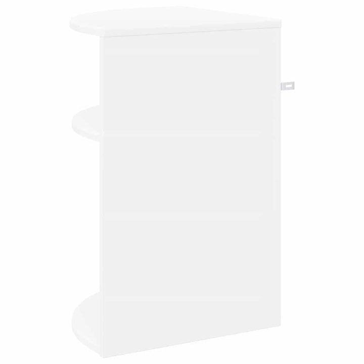 Endebord Hvid 39,7 x 39,7 x 60 cm Konstrueret træ