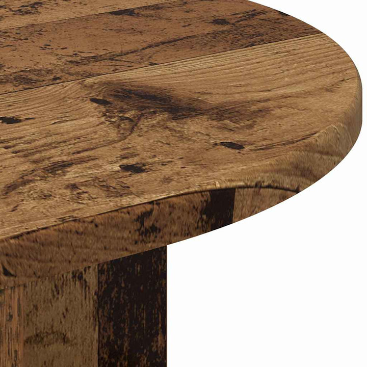 Endebord Gammelt træ 39,7 x 39,7 x 60 cm Konstrueret træ
