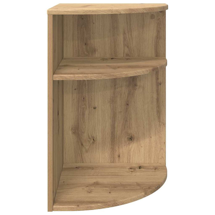 Endebord Artisan Egetræ 39,7 x 39,7 x 60 cm Konstrueret træ