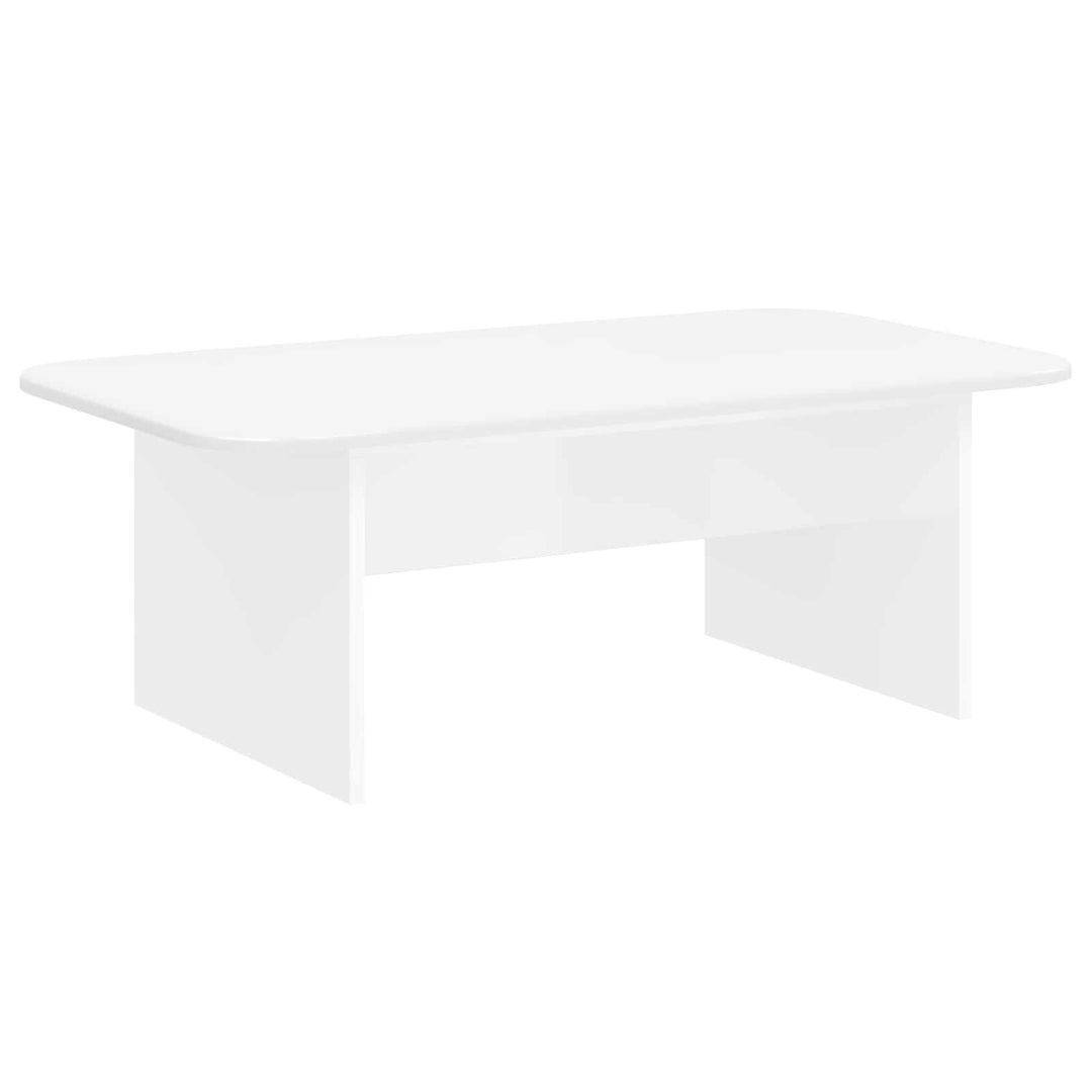 Sofabord Hvid 93 x 53 x 33 cm Konstrueret træ