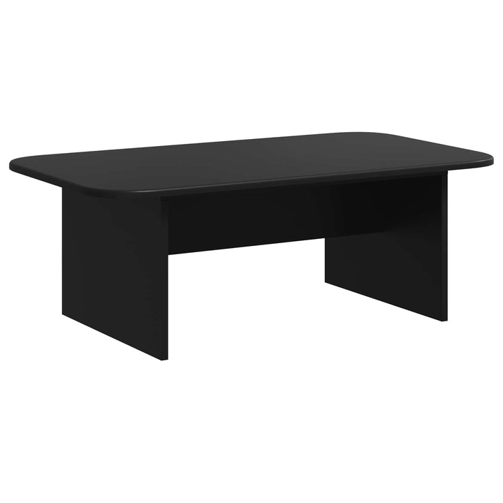 Sofabord Sort 93 x 53 x 33 cm Konstrueret træ