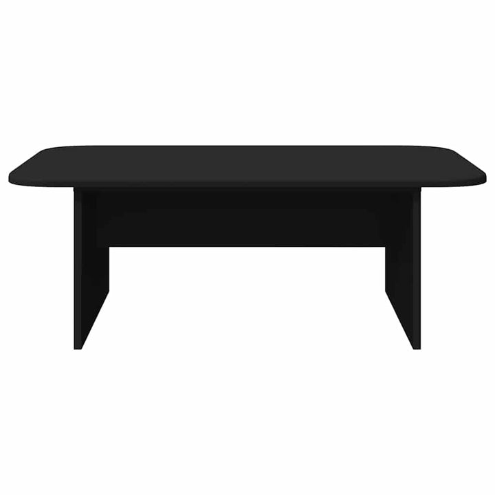 Sofabord Sort 93 x 53 x 33 cm Konstrueret træ