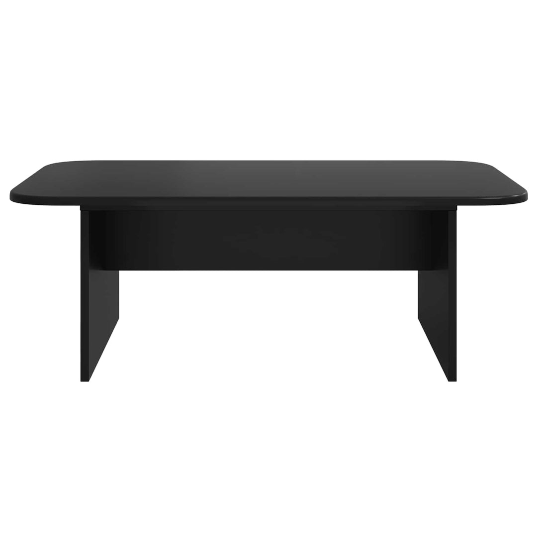 Sofabord Sort 93 x 53 x 33 cm Konstrueret træ