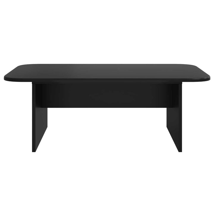 Sofabord Sort 93 x 53 x 33 cm Konstrueret træ