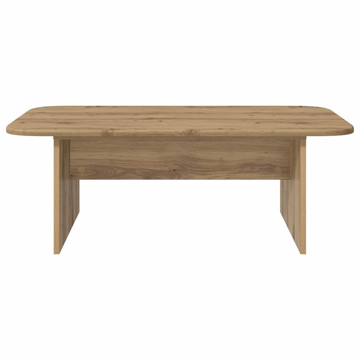 Sofabord Artisan Egetræ 93 x 53 x 33 cm Konstrueret træ