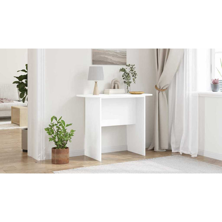 Konsolbord Hvid 93 x 40 x 75 cm Konstrueret træ