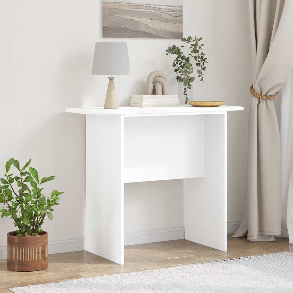 Konsolbord Hvid 93 x 40 x 75 cm Konstrueret træ