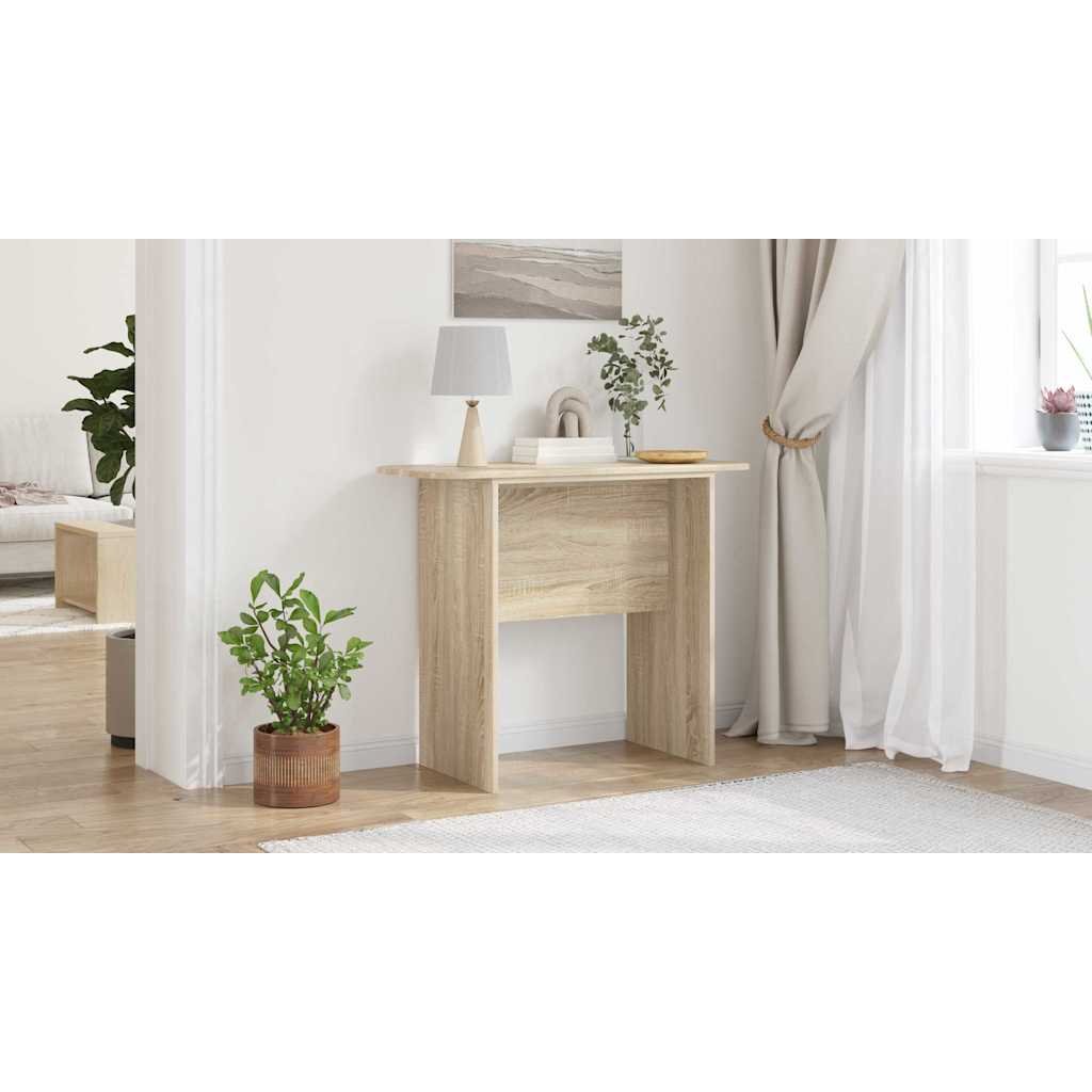 Konsolbord Sonoma eg 93 x 40 x 75 cm Konstrueret træ