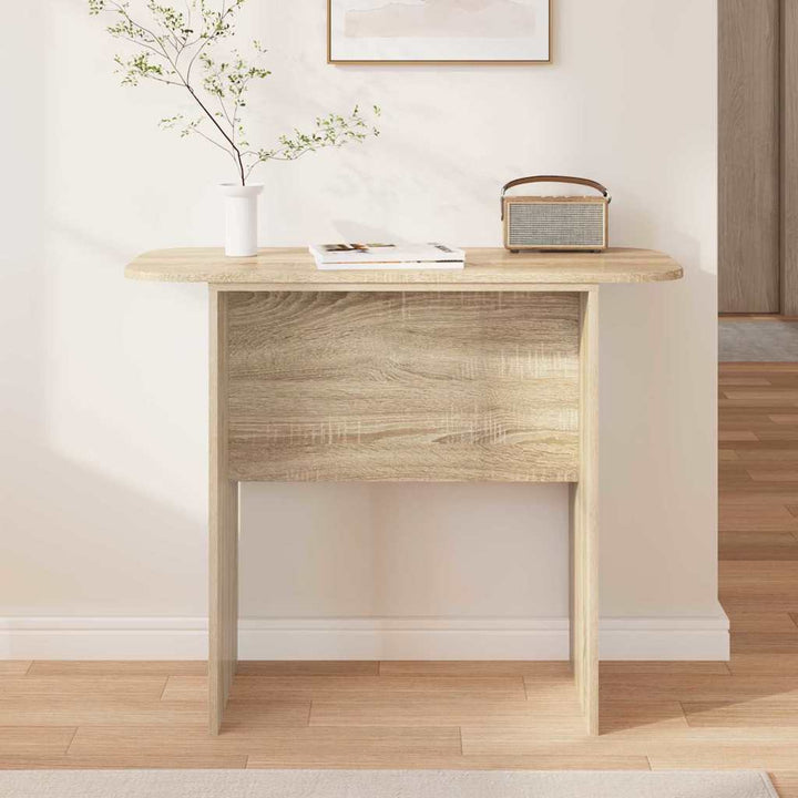 Konsolbord Sonoma eg 93 x 40 x 75 cm Konstrueret træ