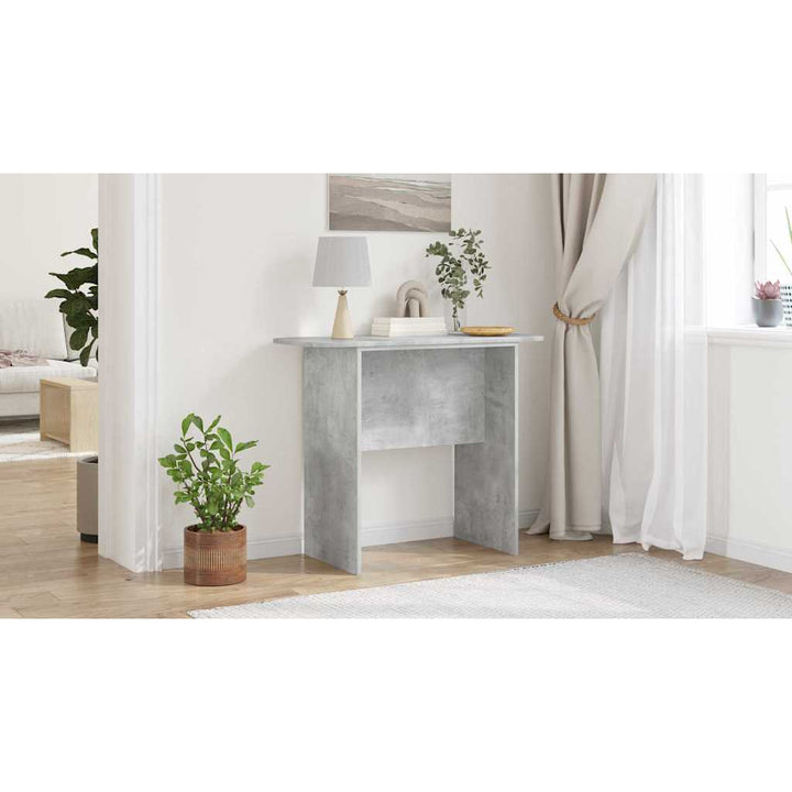 Konsolbord Beton Grå 93 x 40 x 75 cm Konstrueret træ
