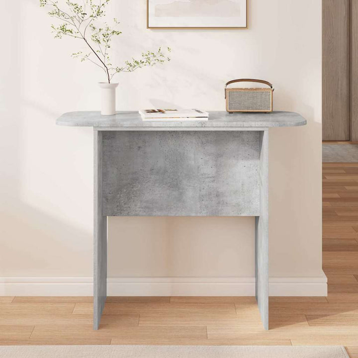 Konsolbord Beton Grå 93 x 40 x 75 cm Konstrueret træ
