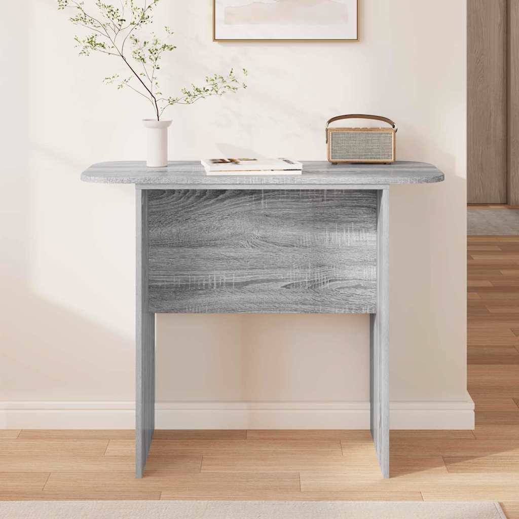 Konsolbord Grå Sonoma 93 x 40 x 75 cm Konstrueret træ